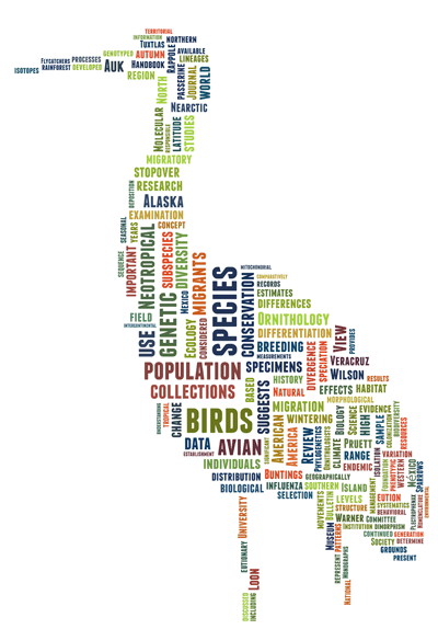 Winker web tag cloud heron